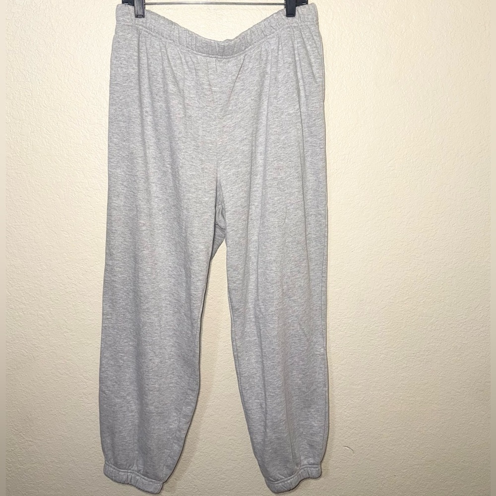 H&M Divided Sweatpants Women’s XL Gray Elastic Waist Cozy Lounge